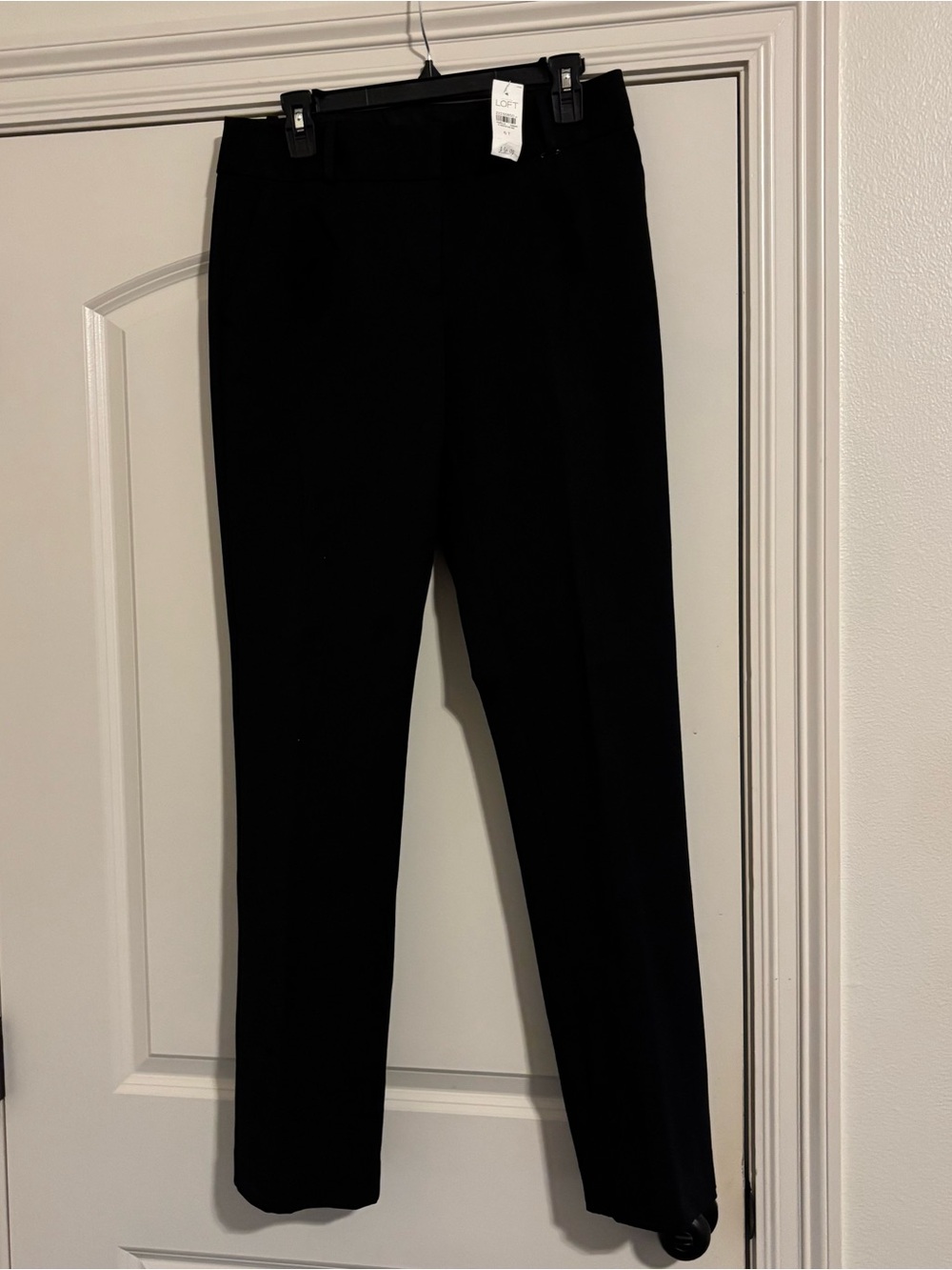 NWT LOFT Black Straight Leg Women's Pants